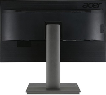 Acer B326HKAymjdpphz 81 cm (32 Zoll) Monitor (DVI, HDMI, USB Hub, UHD 3840 x 2160, Höhenverstellbar, EEK C) dunkelgrau - 11