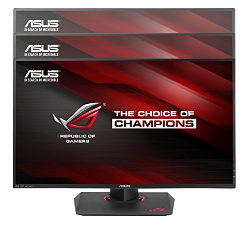 Asus ROG PG27AQ 68,6 cm (27 Zoll) Monitor (HDMI, 4ms Reaktionszeit, 4K/UHD, DisplayPort, Nvidia G-Sync) schwarz - 3