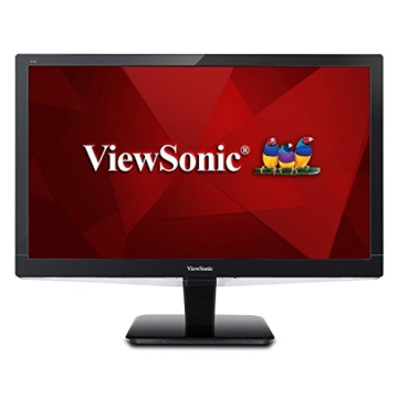 ViewSonic VX2475SMHL-4K 59,9 cm (23,6 Zoll) 4K UHD SuperClear PLS LED-Monitor (HDMI 2.0/MHL/DisplayPort, 2ms Reaktionszeit) Schwarz - 1
